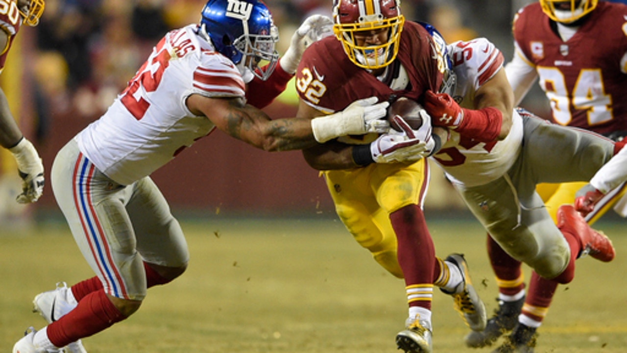 Samaje Perine gives Redskins back-to-back 100-yard games